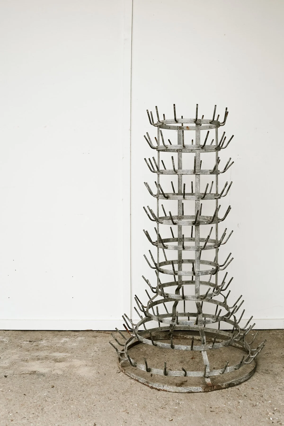 antique bottle rack 「HAND」 French Bottle Drying Rack — East End Salvage